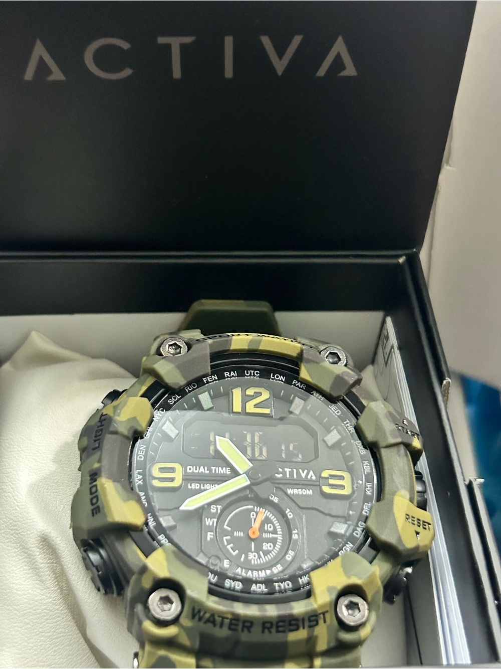 Men’s Activa X Invicta BlackOps 56mm Digital Camouflage Green